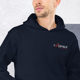 Mens Embroidered Unisex Hoodie